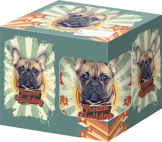 Plenty Gifts Mok French Bulldog - Cadeau - per stuk