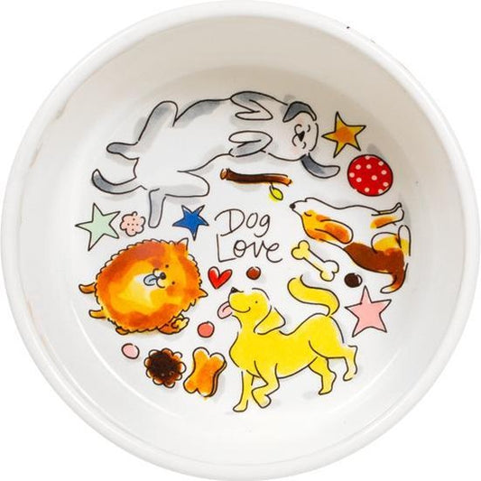 Blond Amsterdam Voerbak Dog Love