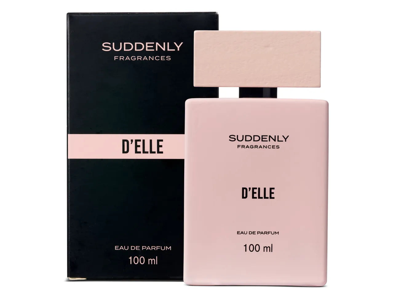 Suddenly Fragrances D'Elle eau de parfum voor dames - Bloemig en houtachtig - 100 ml