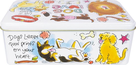 Blond Amsterdam Bewaarblik Hond 19,5X10,5X7 cm