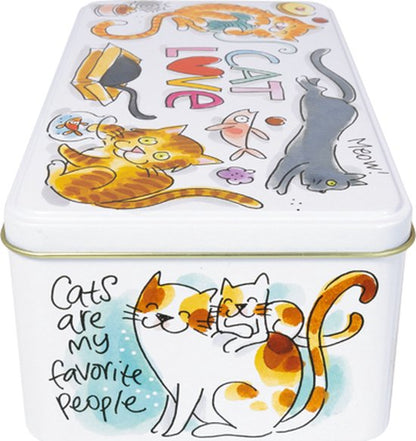 Blond Amsterdam Bewaarblik Kat 19,5X10,5X7 cm