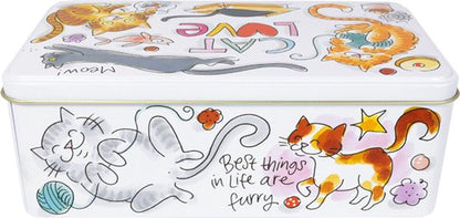 Blond Amsterdam Bewaarblik Kat 19,5X10,5X7 cm