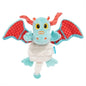BARK GRIMBOLD THE DRAGON DRAAK PLUCHE BLAUW 26,5X23X5 CM TOT 10 KG