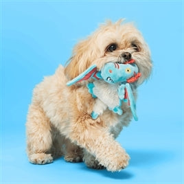 BARK GRIMBOLD THE DRAGON DRAAK PLUCHE BLAUW 26,5X23X5 CM TOT 10 KG