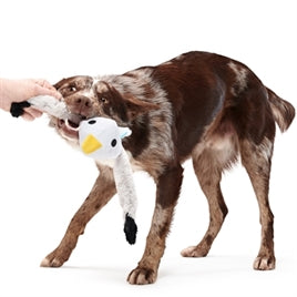 BARK SULLY THE GULLY MEEUW PLUCHE WIT / GRIJS 28X42X7 CM