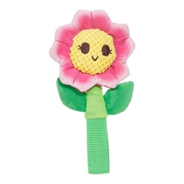 BARK PENNY PECHEWNIA BLOEM PLUCHE ROZE / GEEL 24X14X4 CM TOT 20 KG