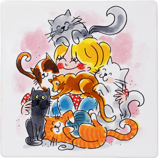 KAT Keramiek tegel 13X13 CM