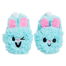 BARK YIPPY & SKIPPY SLIPPIES PANTOFFELS PLUCHE BLAUW 23X19X4 CM TOT 10 KG