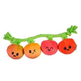 BARK HAIRLOOM TOMATEN AAN FLOSTOUW PLUCHE 22X24X7,5 CM TOT 20 KG